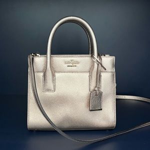 Kate Spade Rose Gold Cameron Street Mini Candace Satchel Bag